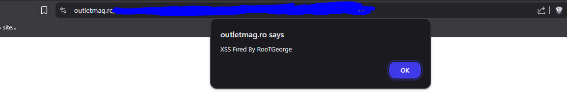 XSS executat 2